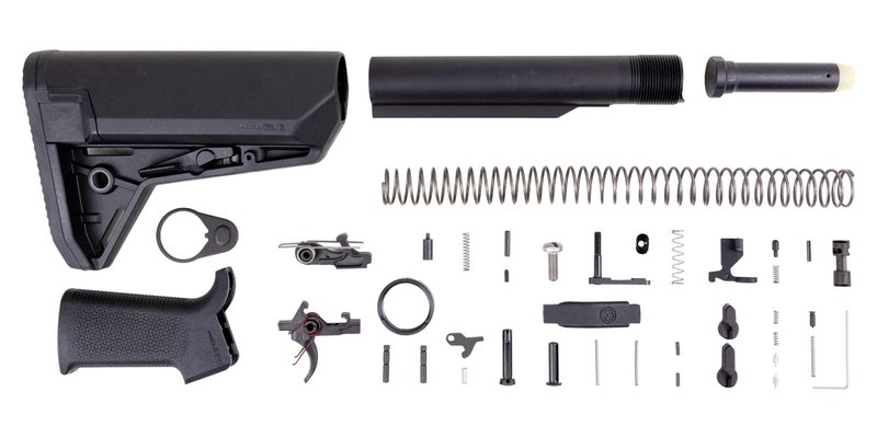 Palmetto State Armory PSA Sabre-15 Lower Build Kit MOE SL-S Stock Grip