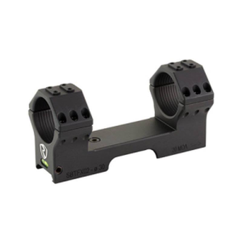 RITON OPTICS Contessa 30mm Picatinny Scope Mount, 20 MOA | Matte Black