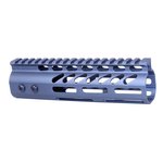 Guntec USA 4in Ultra Lightweight Thin M-LOK System Handguard w/ Monolithic Top Rail