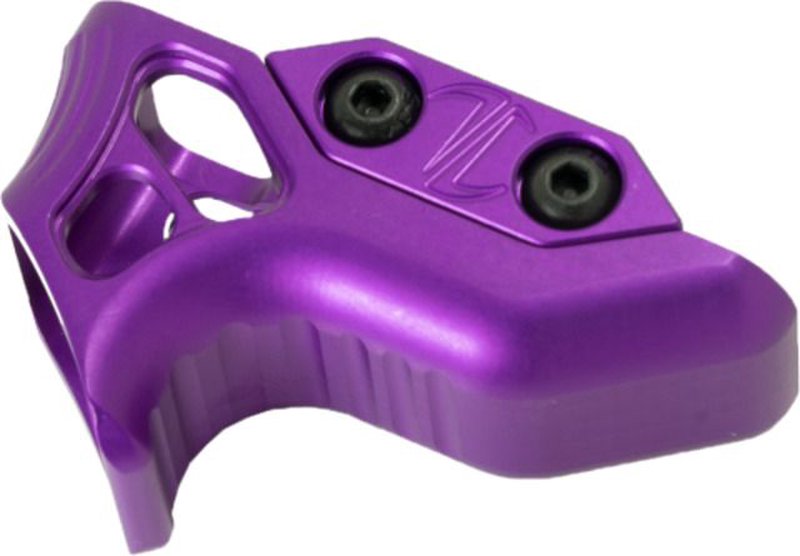 Timber Creek Keymod Enforcer Mini Angled Foregrip Purple Standard K EM AFG PPA