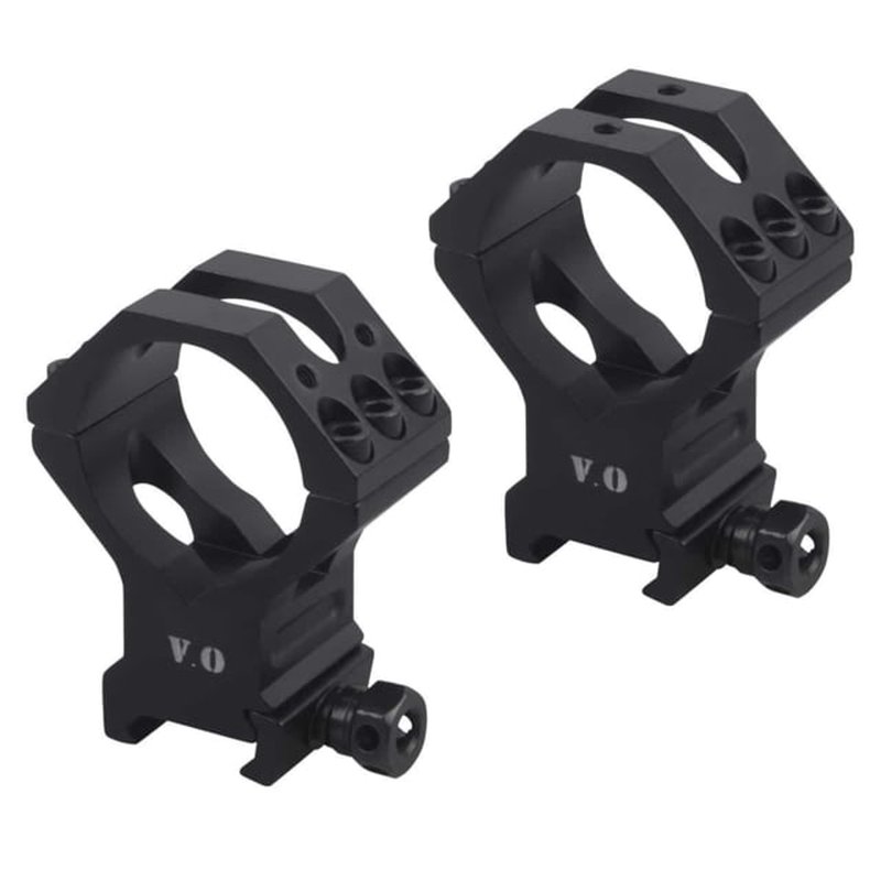 Vector Optics Tactical Rifle Scope Rings 35mm Tube Picatinny 40mm Height 6061-T6 Matte Black