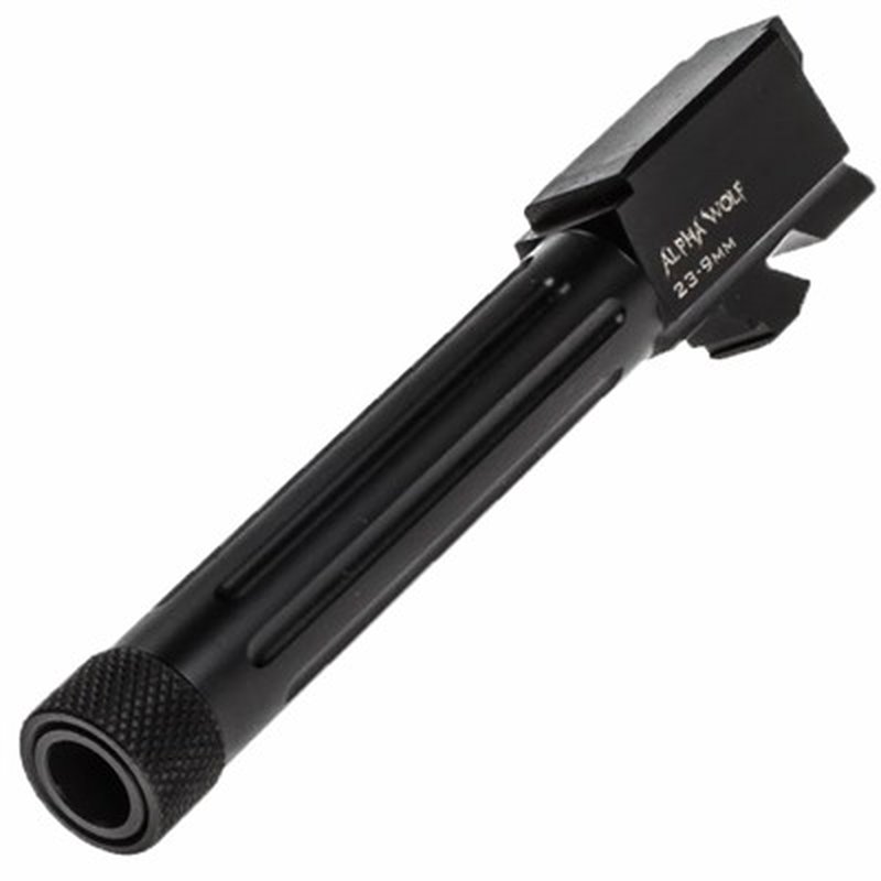 Lone Wolf AlphaWolf Conversion Barrel for Glock 22/31 to 9mm Non-Threaded