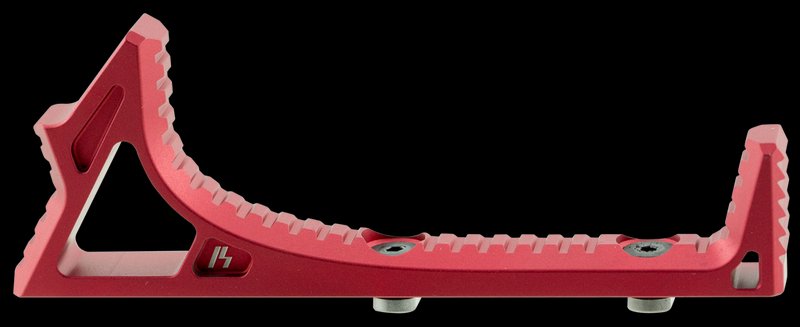 Strike Industries LINK Curved Fore Grip AR-Platform M-LOK/KeyMod Red 6061-T6 Aluminum