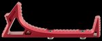Strike Industries LINK Curved Fore Grip AR-Platform M-LOK/KeyMod Red 6061-T6 Aluminum