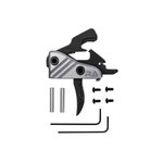 Rise Armament RA524BLK Blitz Blackout Trigger Single-Stage Hybrid Trigger with 3-3.50 lbs Draw Weight & Black Nitride Finish for AR-Platform