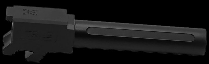 True Precision CZ P10C Drop-In 9mm 4in Fluted Black Nitride Stainless Barrel