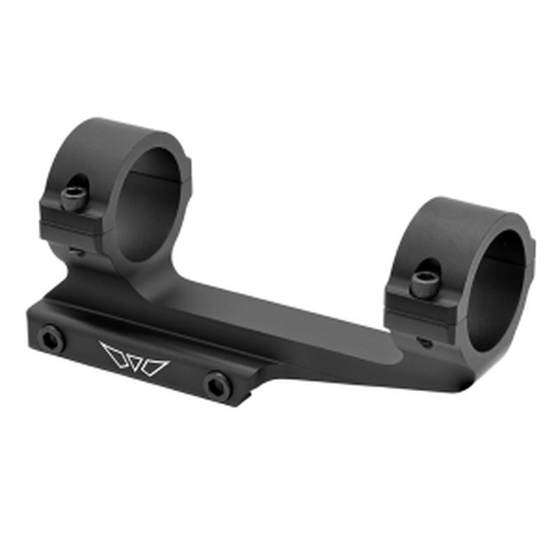 Warne Vapor MSR 1-Piece Cantilever Picatinny Scope Mount 30mm Rings Matte Black