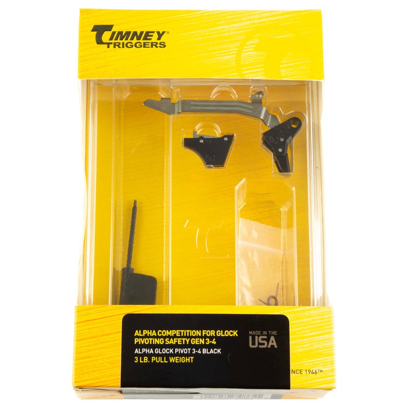 Timney Triggers Alpha Competition Pivot Trigger Glock Gen 3/4