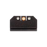 Night Fision Optics Ready Stealth Glock Night Sight Set GLK-001-290-313-OGZG .290-.313 Orange/Black