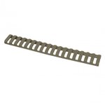 Ergo Grip Low-Pro 18-Slot Picatinny Ladder Rail Covers Dark Earth 4373-3PK-DE