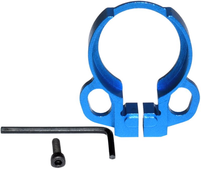 Kexuan Aluminum Receiver End Plate w/Dual Sling Clip Type Adapters for .223/5.56/.308 Buffer Tubes