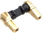 Fortis SLS Fifty Ambidextrous AR-15 Safety Selector Gold SLS-50-GOLD