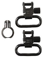 Uncle Mike's 1" Full Band Quick Detachable Super Swivel, Black - 13412