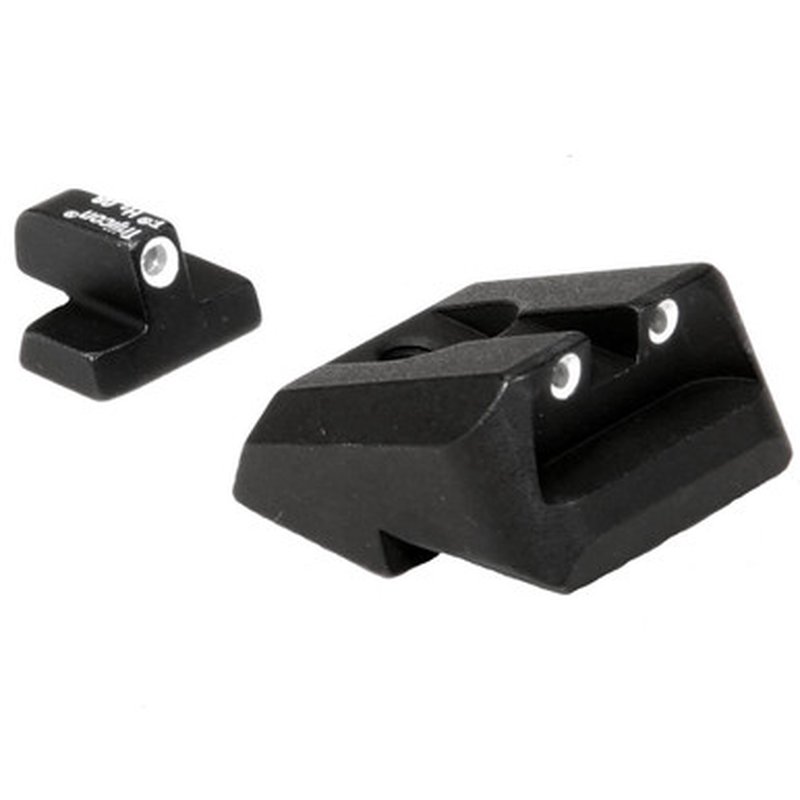 Trijicon SA33 Novak Rear 3-Dot Night Sight Set for S&W .45