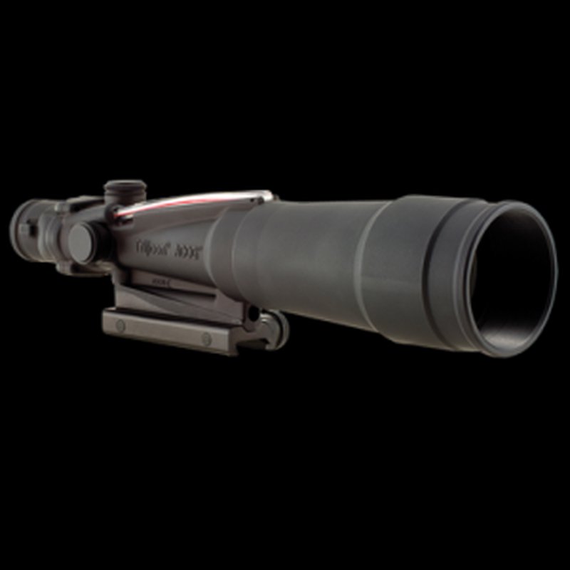 Trijicon ACOG 5.5x50 Illuminated Red Chevron BDC 223/5.56 1in Scope Mount