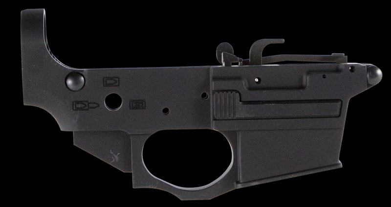 Spike's Tactical STLS920 Stripped Lower Spider AR Platform Rifle Black Hardcoat Anodized