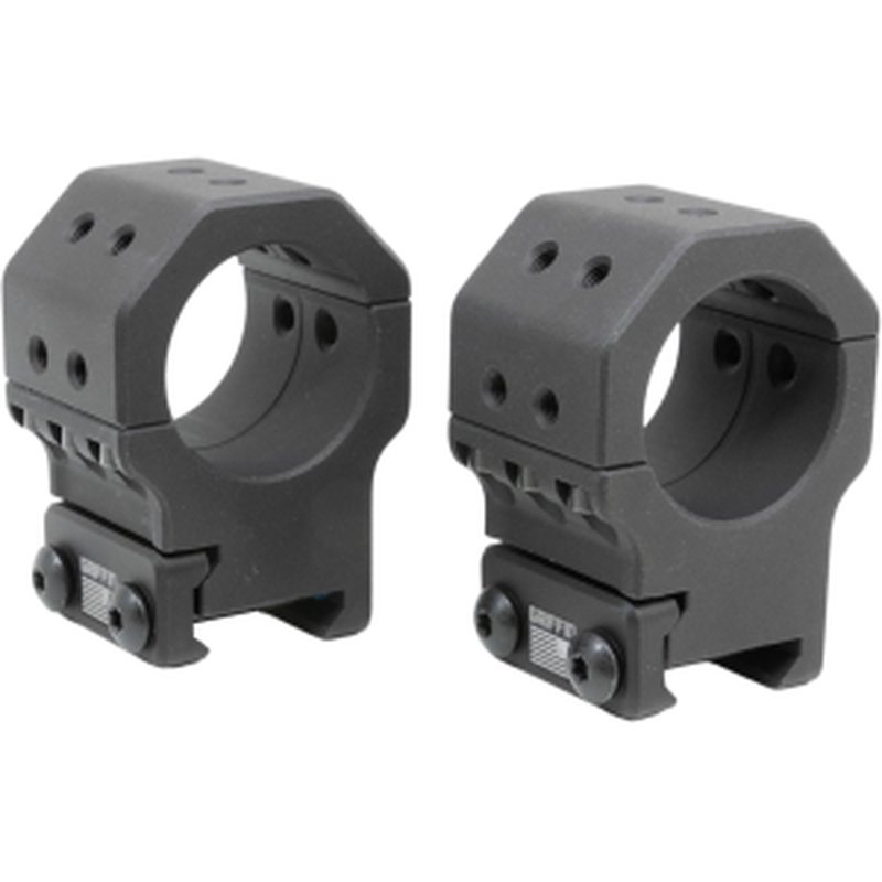 Griffin Armament SPRM Picatinny 34mm Scope Rings Matte Black Extra High