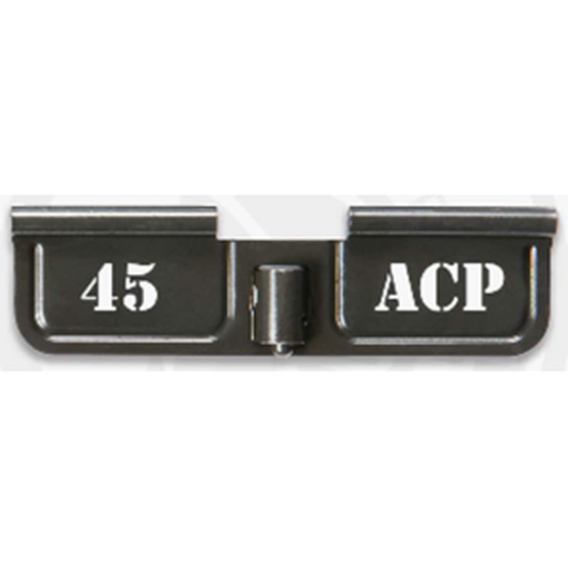 Battle Arms Caliber Engraved AR-15 Ejection Port Cover 45 ACP Aluminum Black