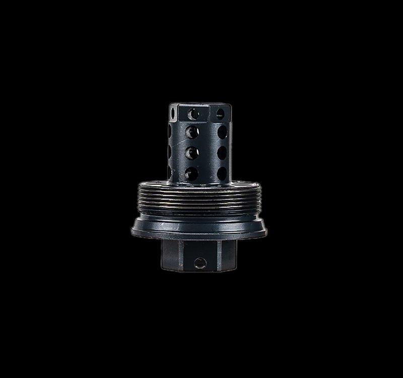 IWI US HUB-T Direct Thread Suppressor Mount Adapter 5/8x24 4140 Stainless Black