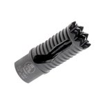 Troy Industries Medieval Muzzle Brake 5.56mm Steel 1/2x28 Thread AR Platform, Aggressive Teeth