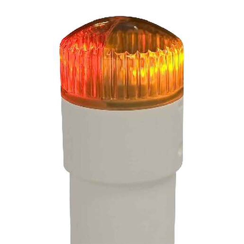 C.E. Smith 27656A Post Guide-On LED Light Kit Amber (2-Pack)