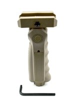 Sniper 5 Positions Tactical Firearm Grip Short Front Holders w/ Compartment