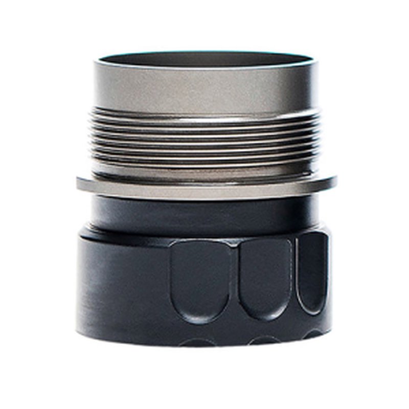 Rugged Suppressor Rugged Universal Mount 1.375x24 Stainless Interface Compatible with Rugged Dual Taper Locking System mounts