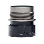 Rugged Suppressor Rugged Universal Mount 1.375x24 Stainless Interface Compatible with Rugged Dual Taper Locking System mounts