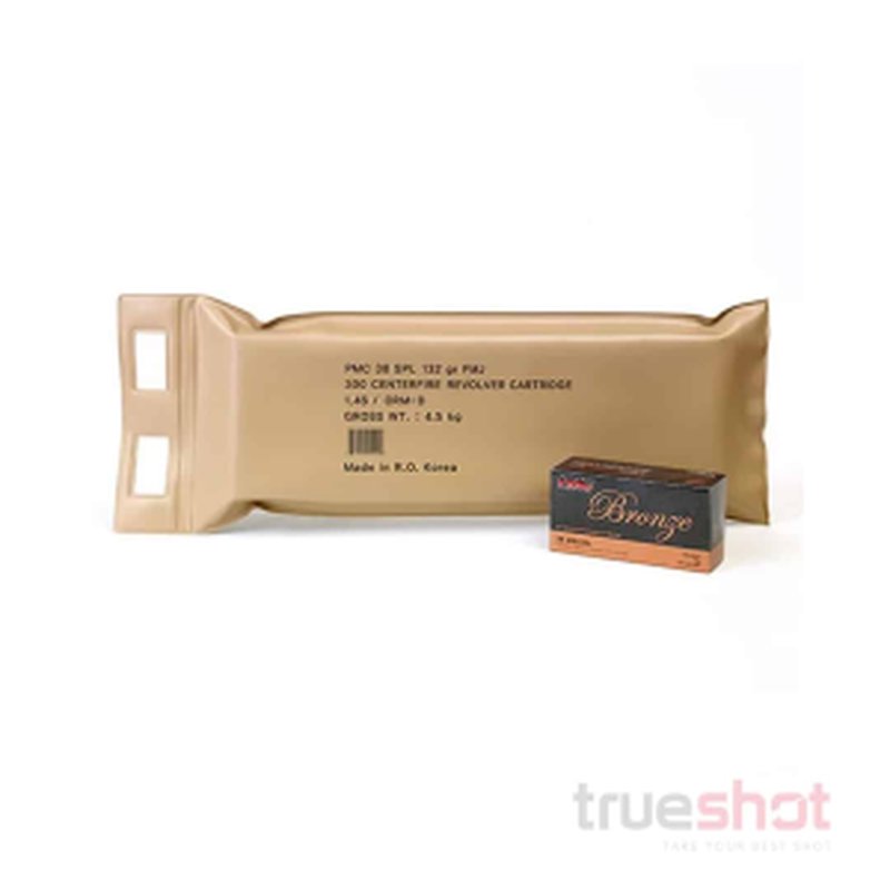 PMC Bronze .38 Special FMJ 132gr 300-Round Battle Pack