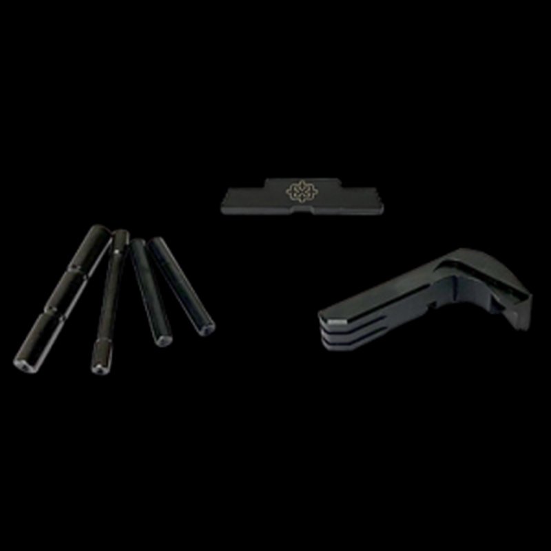 Cross Armory CRP800KBK P80 Gen 1-3 3-Piece Upgrade Kit Black