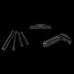 Cross Armory CRP800KBK P80 Gen 1-3 3-Piece Upgrade Kit Black