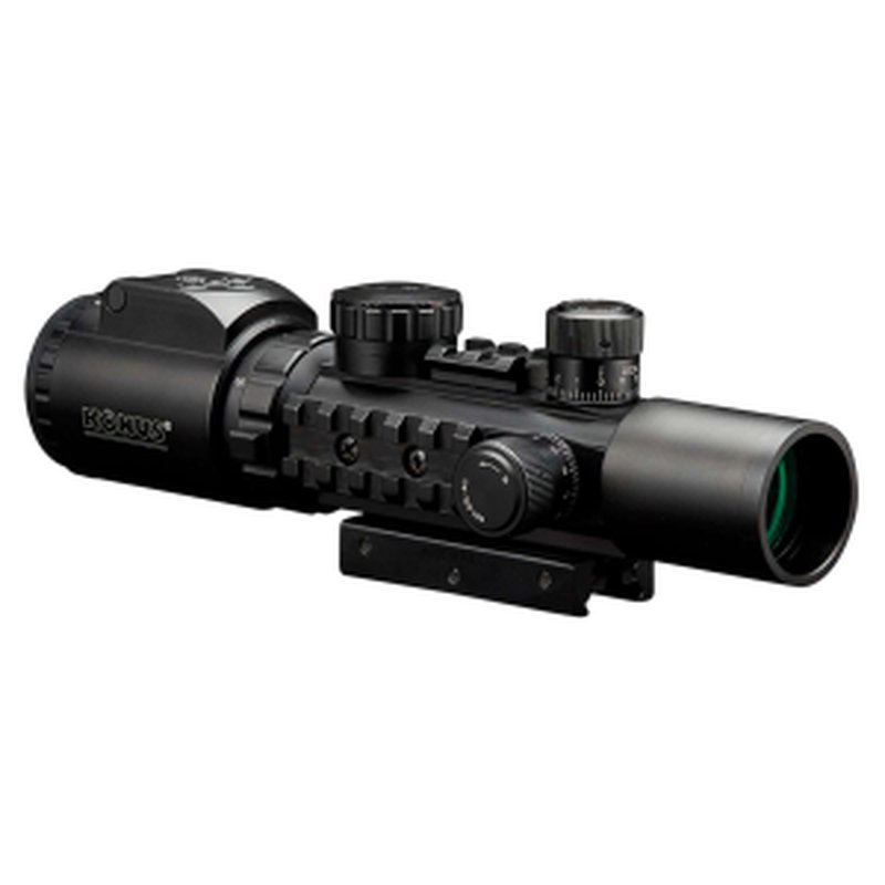 KonusPro AS-34 2-6x28mm Tactical Scope 34mm Tube Dual Illuminated Mil-Dot