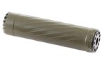 ANECHOIC 35 OD Green 9mm Suppressor with 1/2x28 Direct Thread Mount