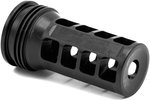 HUXWRX ELR Muzzle Brake 338 5/8x24 Titanium Black