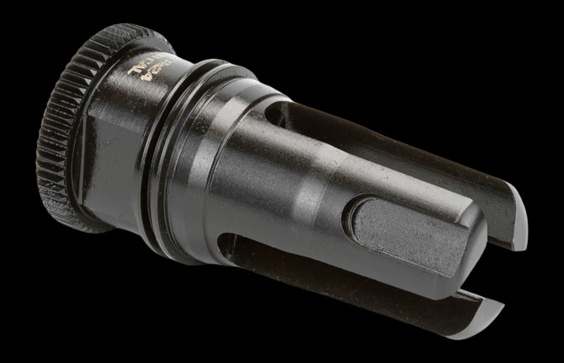 Griffin Armament DL225FH5824 30 Cal Flash Hider 5/8x24 QD DUAL-LOK Stealth