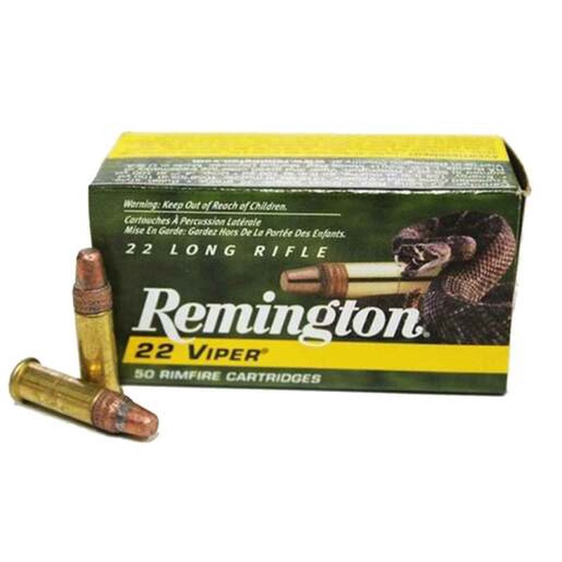 Remington Viper .22 Long Rifle 36gr TCS Rimfire Ammo 50 Rounds
