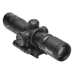 Firefield Barrage Riflescope with Red Laser - 1.5-5x32 Illuminated Mil-Dot Reticle Black Matte