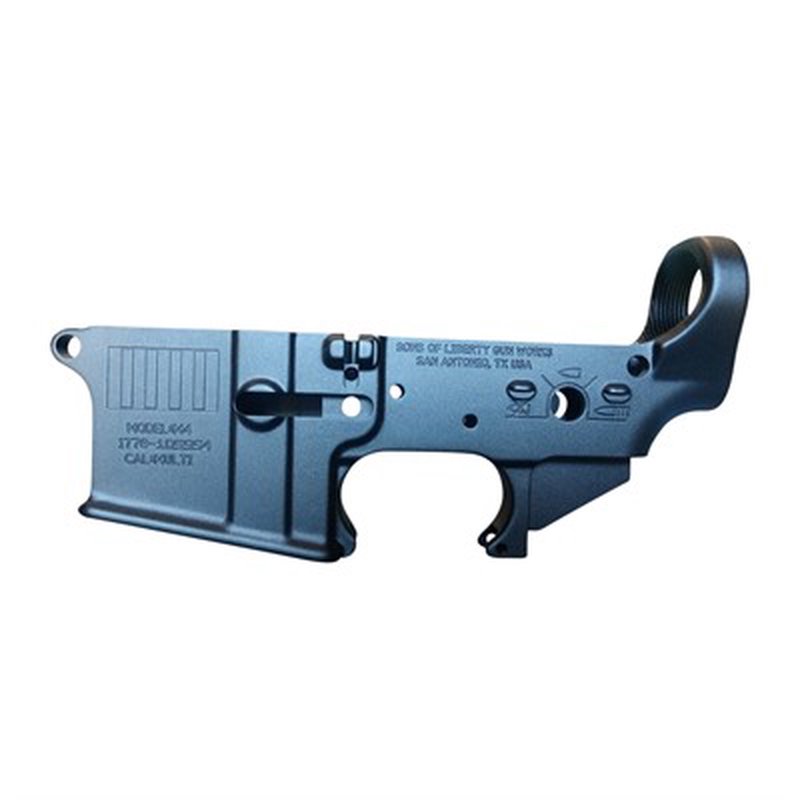 Sons of Liberty Gun Works M4 Rebellious Stripes Stripped Lower Receiver STRIPES