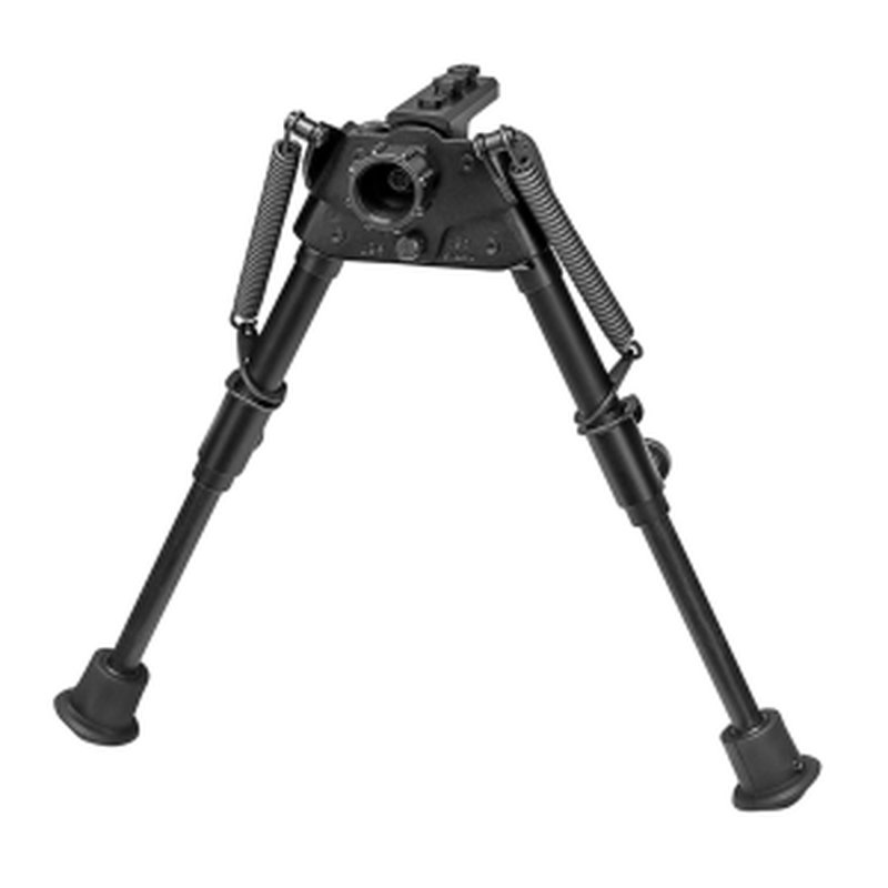 Harris Swivel BR M-Lok Bipod 6"-9" Black Steel Rubber Feet