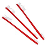 Shooter's Choice Red AP Brushes 3-Pack White Nylon Cleaning Brushes