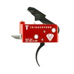 TriggerTech AR-15 Diamond Trigger Short Two Stage Pro Curved Black PVD Trigger