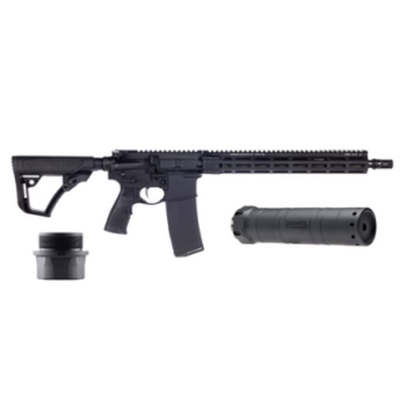 Daniel Defense DD4 V7 SLW 5.56mm AR-15 Rifle with SG-6TI Suppressor and Dead Air Xeno Adapter