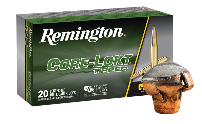 Remington Core-Lokt Ammunition 30-06 Sprg 180 Grain Core Lokt Tip