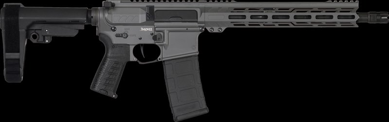 CMMG Banshee 300 Blackout 12.50 AR-15 Pistol Tungsten Gray 30+1