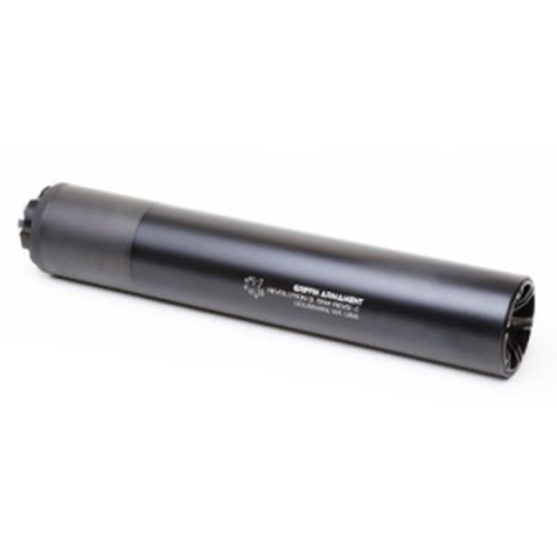 Griffin Armament Revolution 9mm Suppressor Black