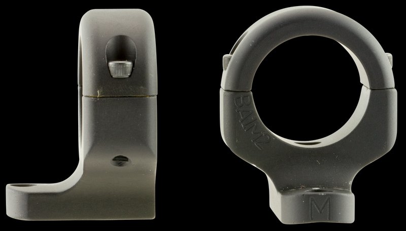 DNZ XB1H2 Game Reaper 2 2-Piece Scope Mount Rings High Matte Black
