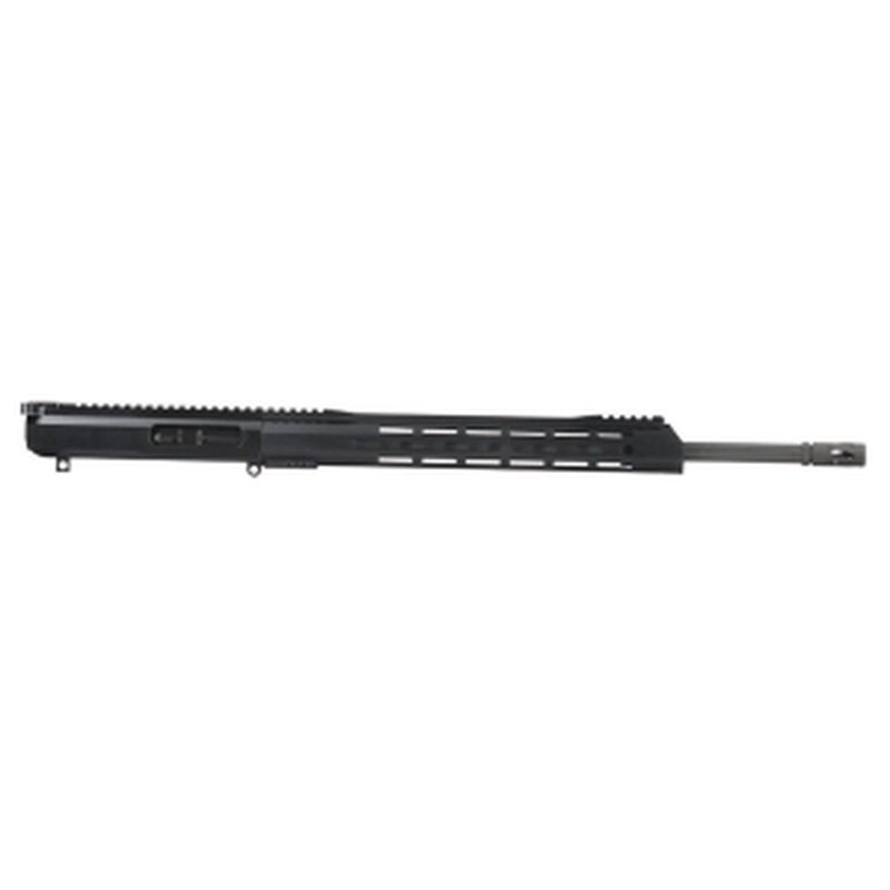 BC-10 | 22-250 Sporter Slick Side Upper | 20" Parkerized Heavy Barrel | 1:14 Twist | Rifle Length Gas System | 15" MLOK Split Rail | with BCG & Charging Handle