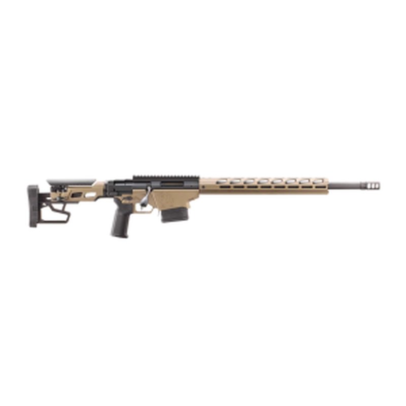 Ruger 18104 Precision .308 Win 20 Inch Threaded Barrel Smoked Bronze Cerakote Picatinny Rail