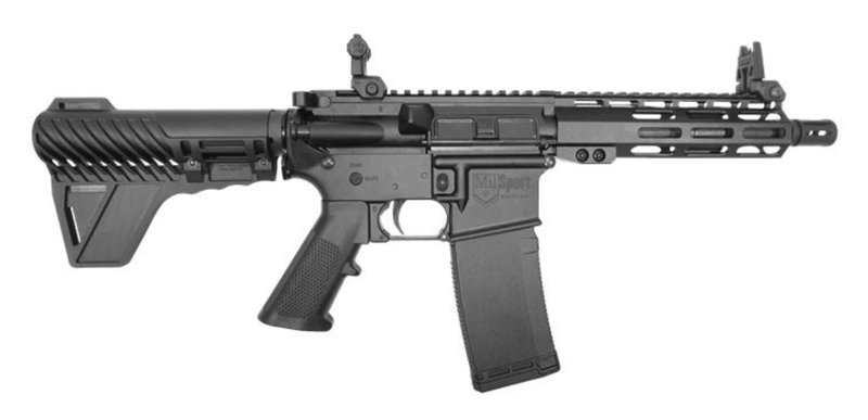ATI Milsport 5.56x45mm NATO AR Pistol, 7.5" Threaded Barrel, Matte Black