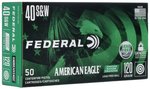 Federal American Eagle .40 S&W Handgun Ammunition 120 Grain Lead Free Brass